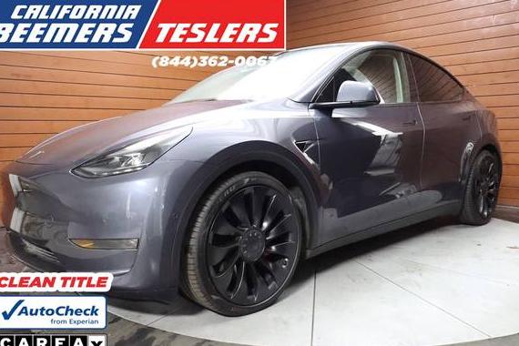 TESLA MODEL Y 2023 7SAYGDEF1PF599167 image
